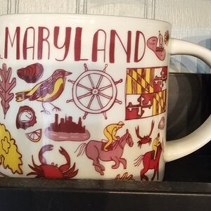 Starbucks Been There Maryland Mug